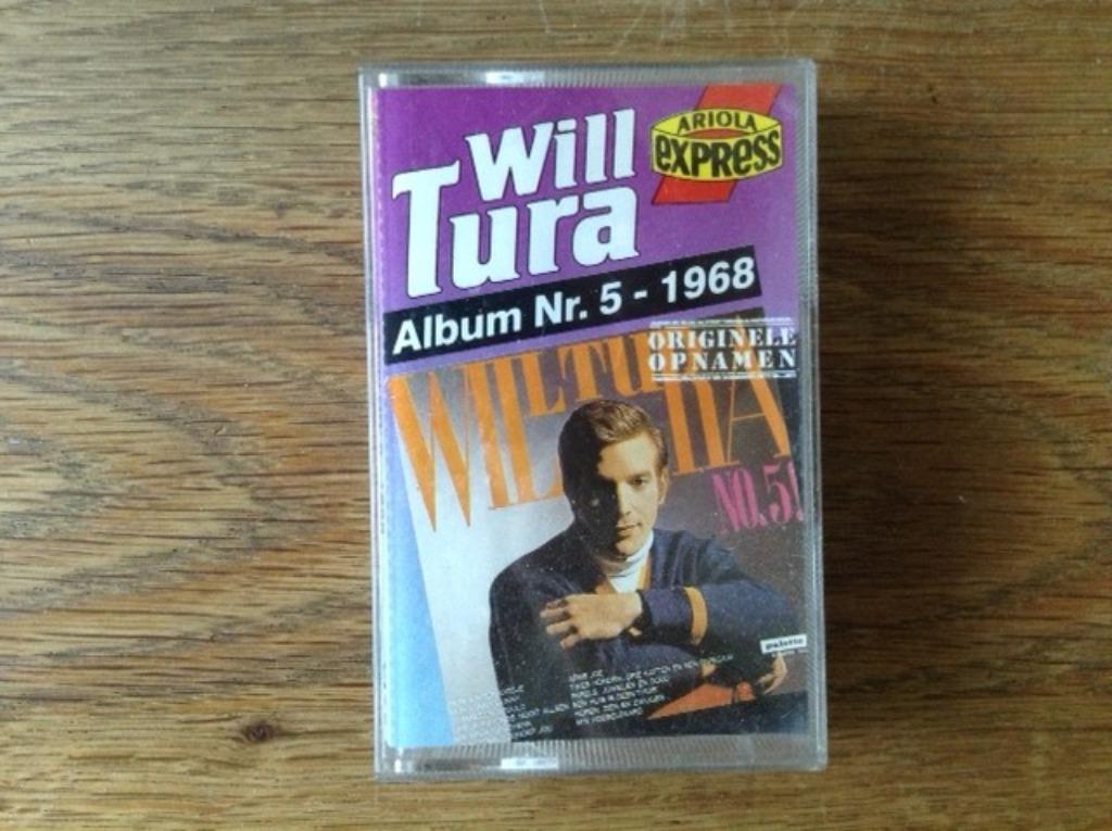 muziekcassette will tura, Cd's en Dvd's, Cassettebandjes, Ophalen of Verzenden, Nederlandstalig, 1 bandje, Origineel