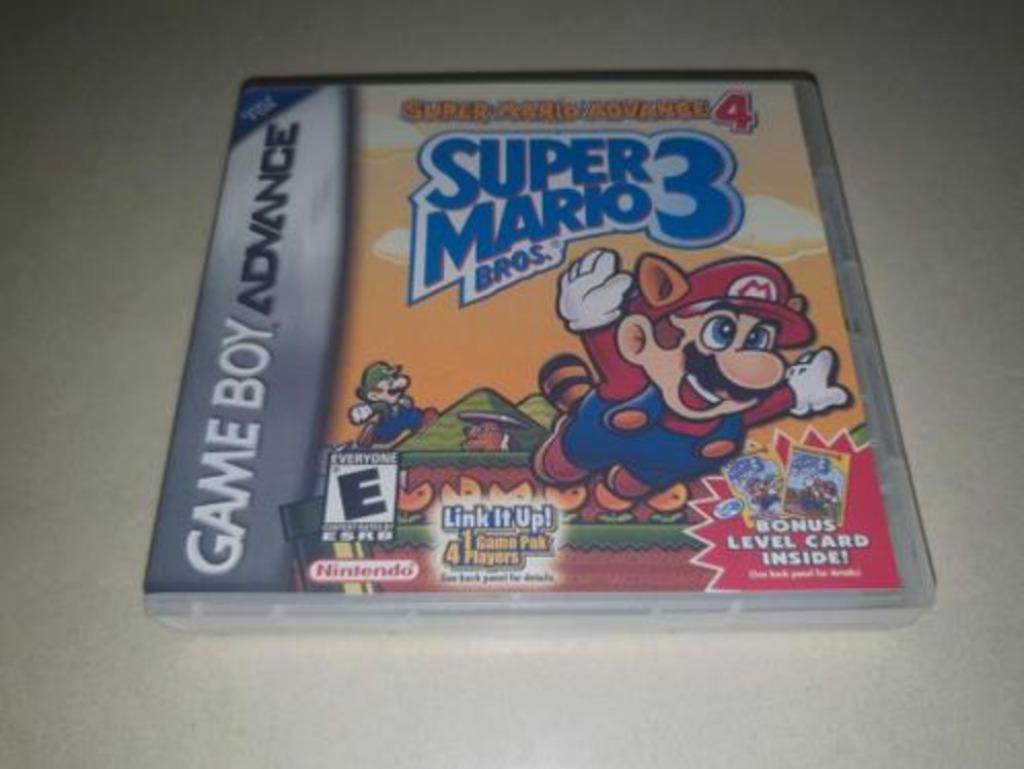 Super Mario Advance 4 Game Boy Advance GBA Game Case, Envoi, Comme neuf