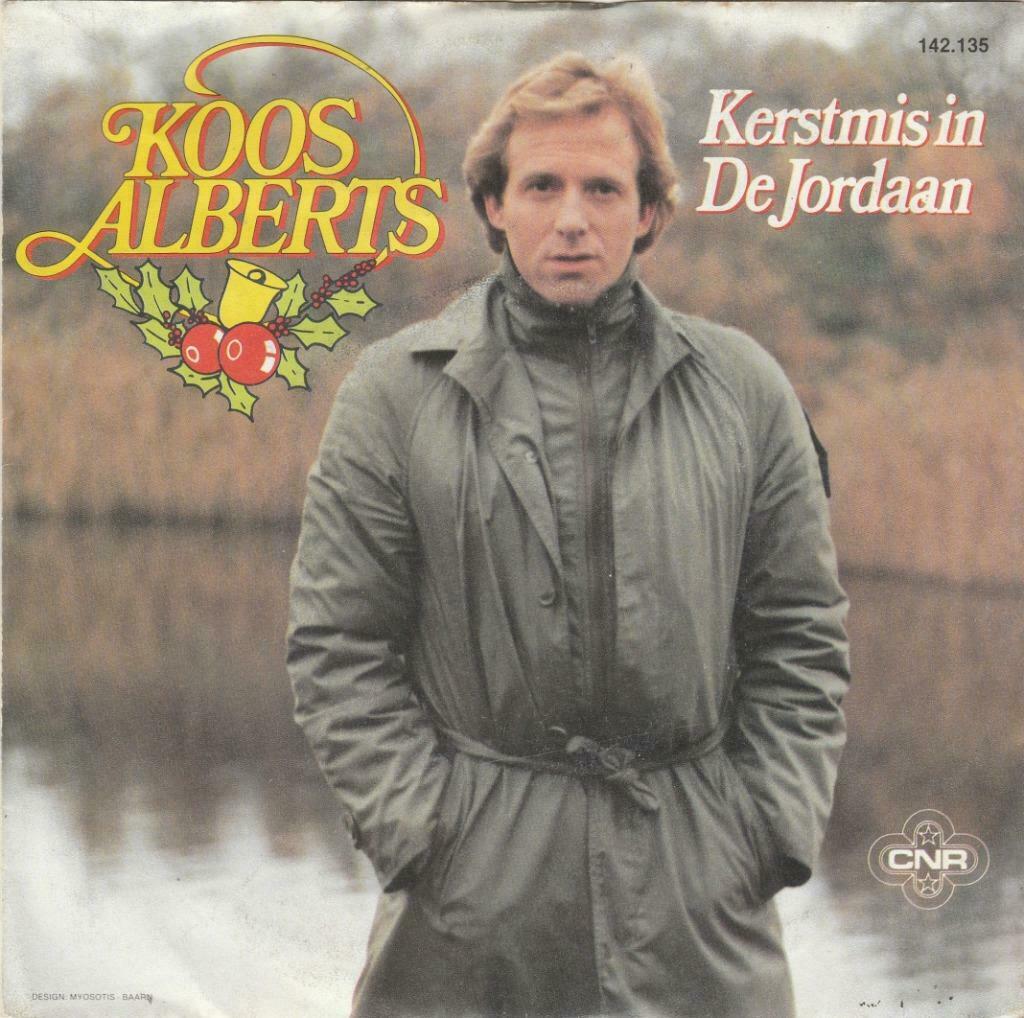 45T: Koos Alberts: Kerstmis in de Jordaan, Cd's en Dvd's, Vinyl | Nederlandstalig, Ophalen of Verzenden, Overige formaten