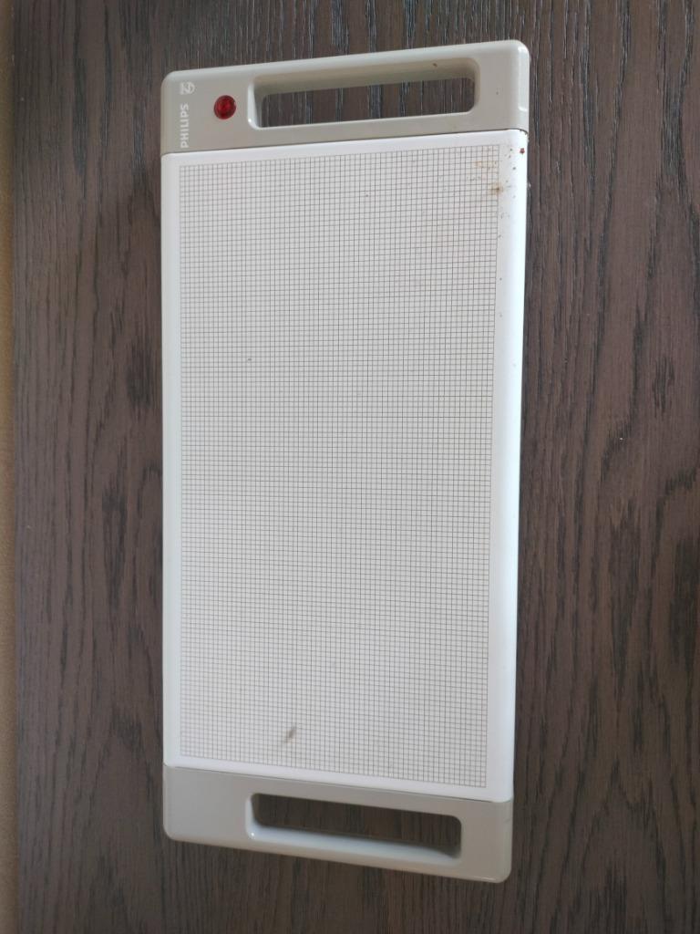 Philips warmhoudplaat, Ophalen, Gebruikt