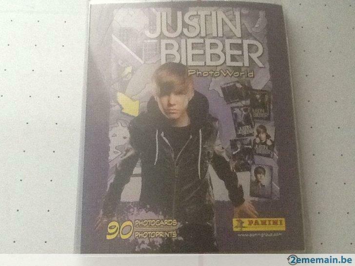 Foto's van Justin Bieber in het boek, Ophalen of Verzenden, Nieuw, Foto of Kaart