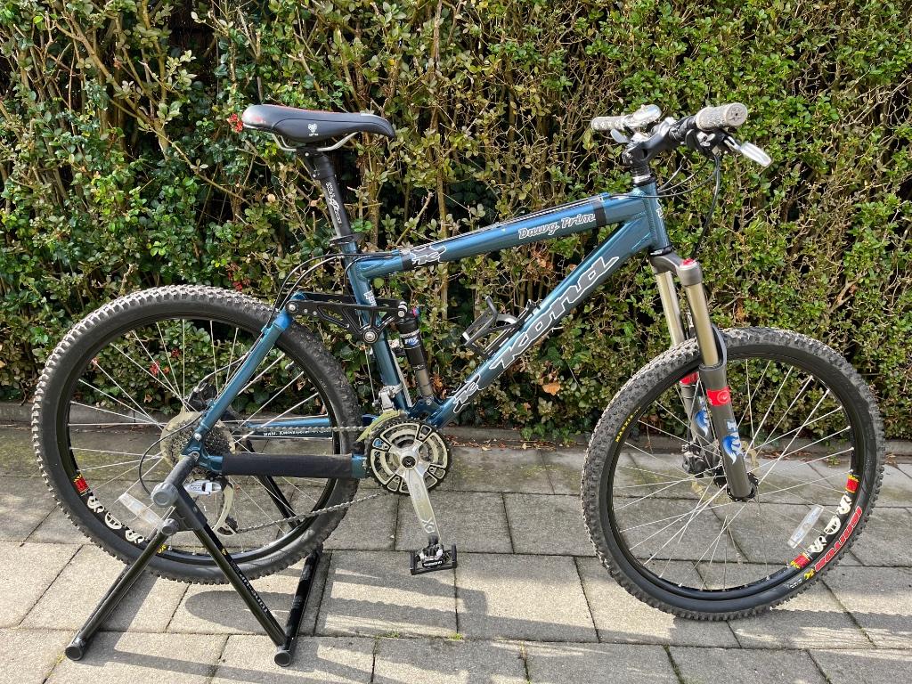 VTT Kona DawgPrimo, VTT tout suspendu, Enlèvement, Utilisé