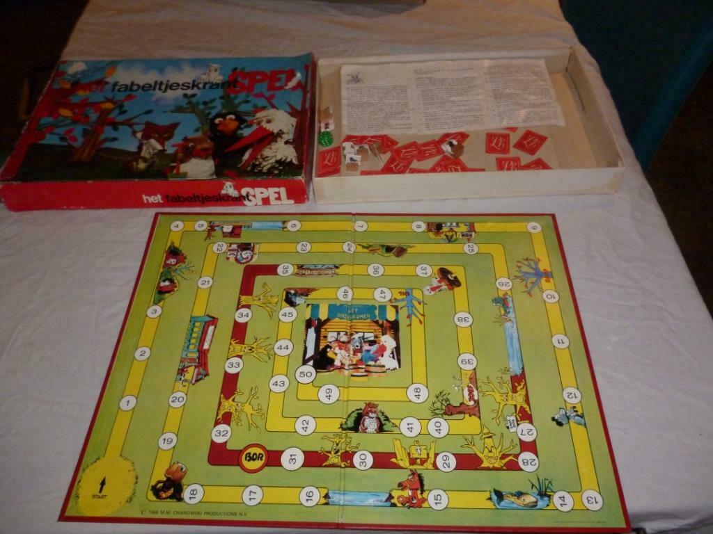 Het Fabeltjeskrant spel gezelschapsspel  kinderspeelgoed, Ophalen of Verzenden