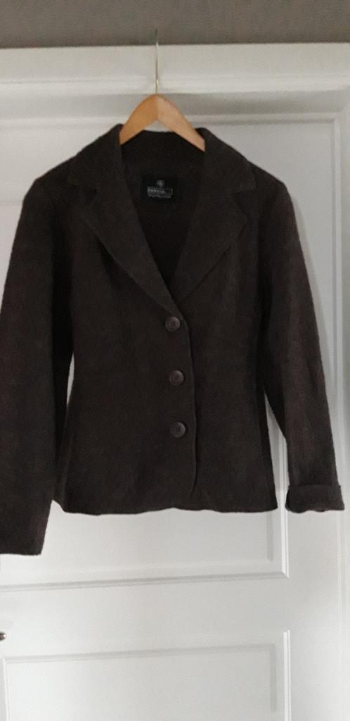 Bruin vestje Bianca maat B/F 40- D/Nl 38, Kleding | Dames, Ophalen of Verzenden, Zo goed als nieuw, Bruin