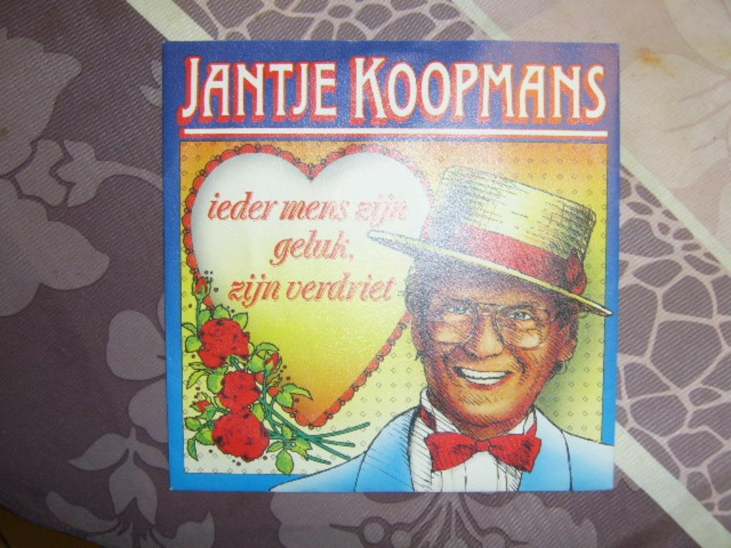 Jantje koopmans ieder mens zijn geluk,zijn verdriet, Cd's en Dvd's, Ophalen of Verzenden, Zo goed als nieuw, Levenslied of Smartlap