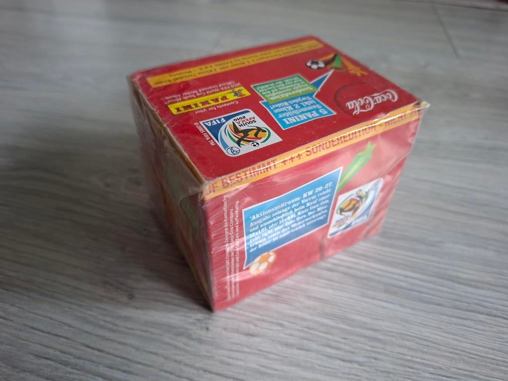 Panini, Box, Coupe du monde 2010, Coca-Cola, Klose Salto., Enlèvement ou Envoi, Comme neuf, Autre, Autres marques