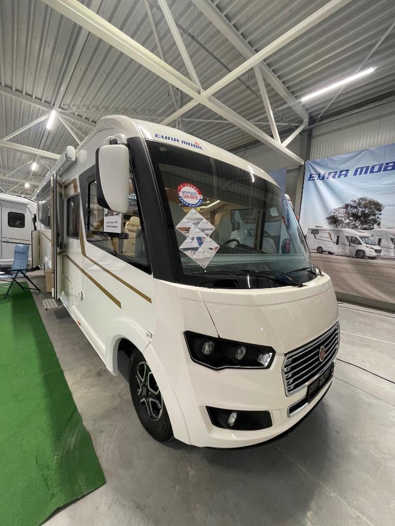 Eura Mobil I890 QB, Caravanes & Camping, Caméra de recul, Fiat, Intégral, Diesel