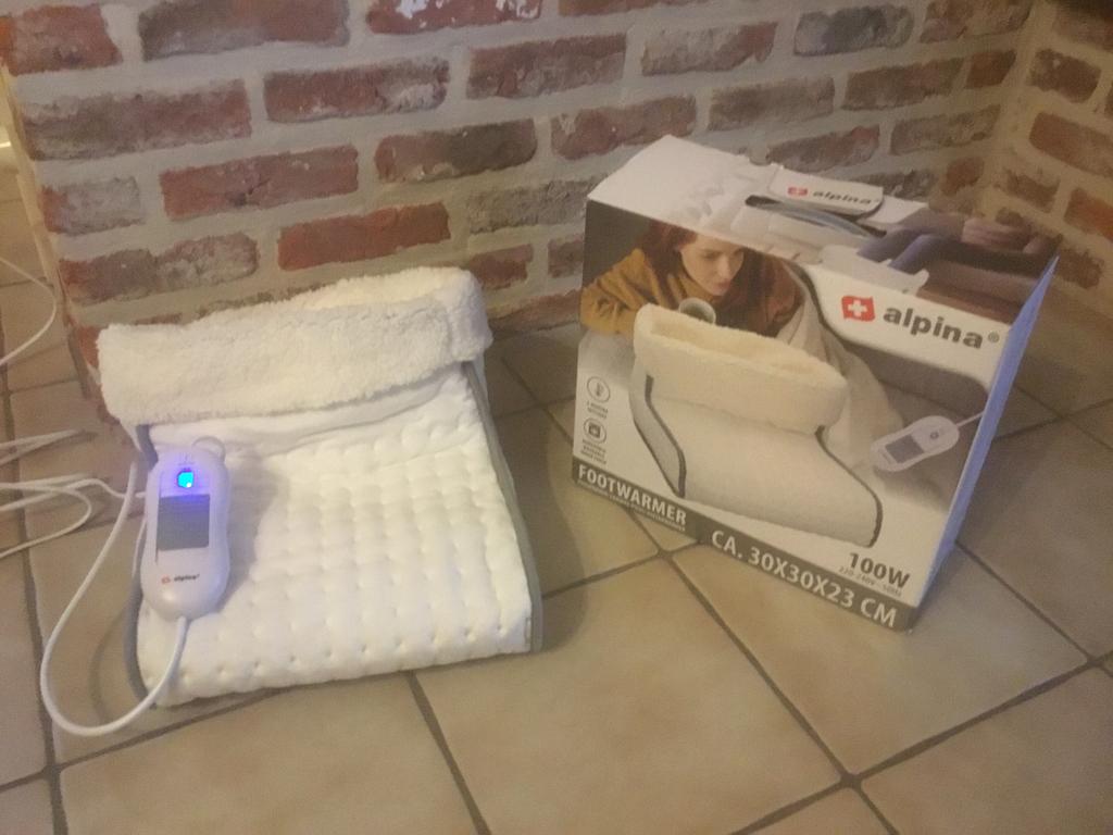 Voetenwarmer Alpina, Verzenden, Zo goed als nieuw, Hand- en Voetverzorging