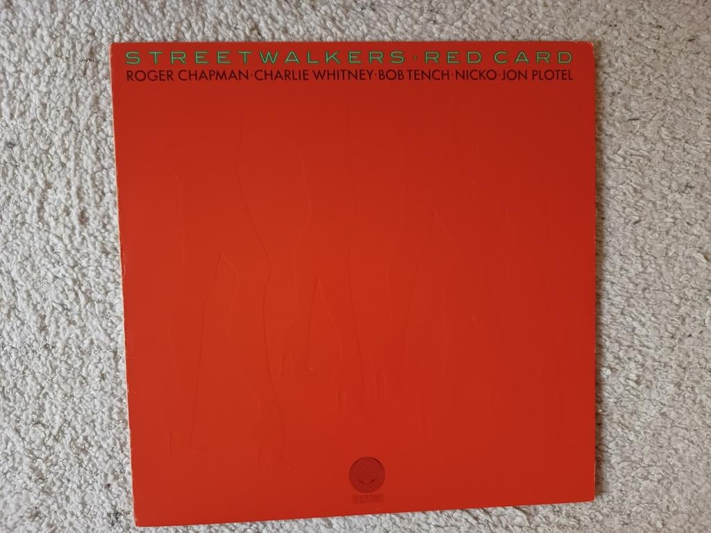 Lp Roger Chapman, Streetwalkers, Red Card, Ophalen of Verzenden