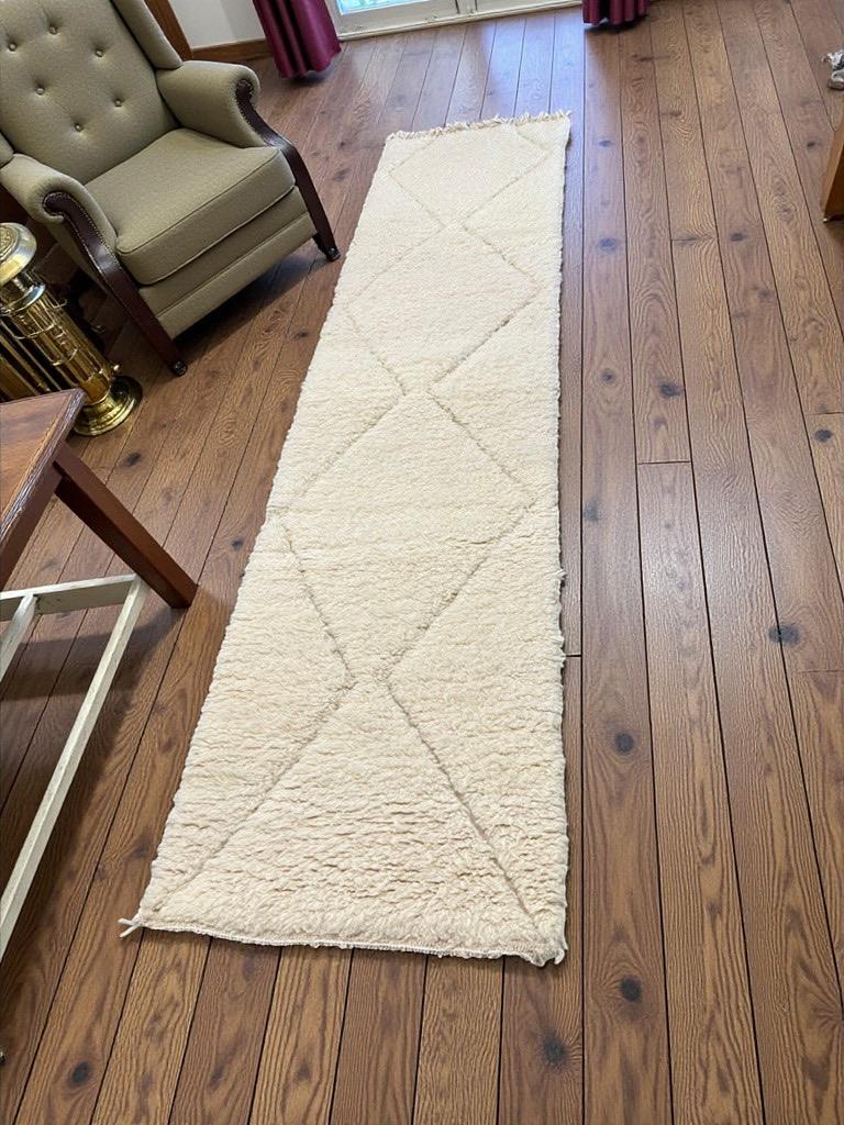 Couloir/tapis en laine beige XL, Maison & Meubles, Enlèvement ou Envoi, Neuf, Beige