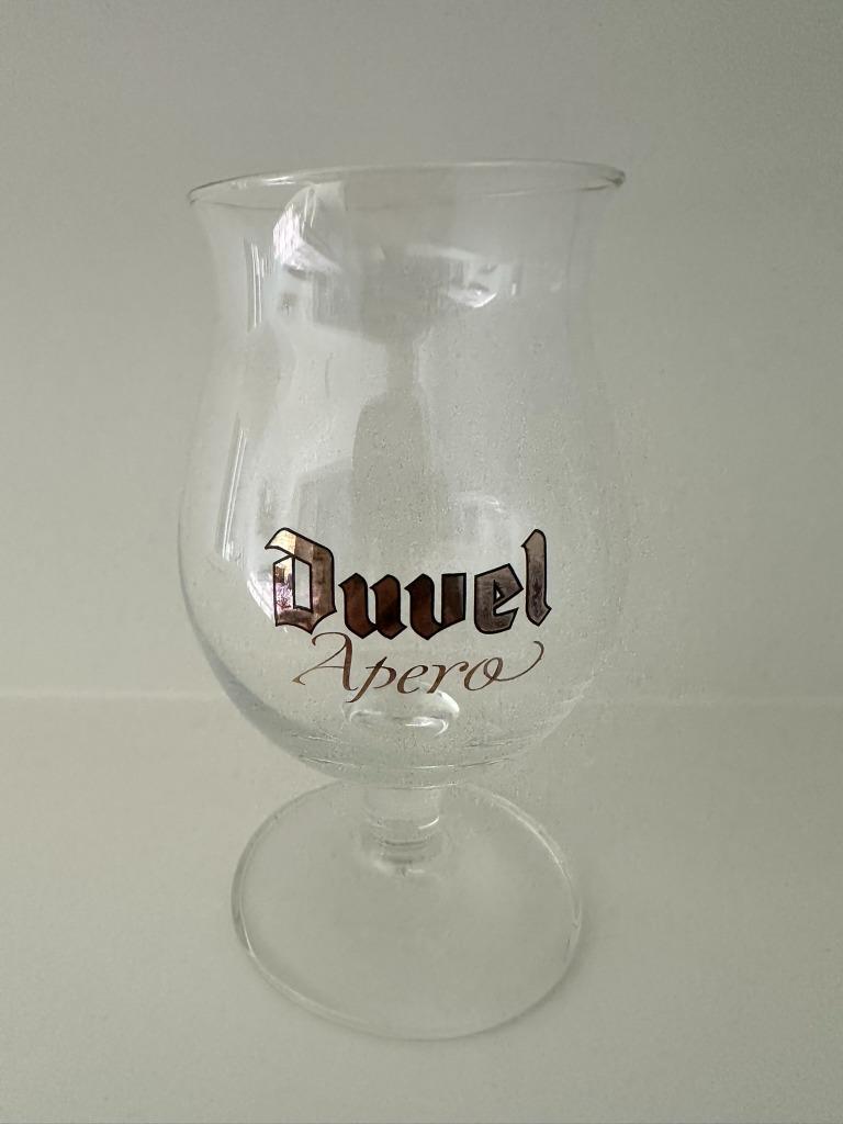 DUVEL glas 16,5cl (!!!) OUD LOGO Apéro - Nieuw en ongebruikt, Ophalen of Verzenden, Nieuw, Bierglas