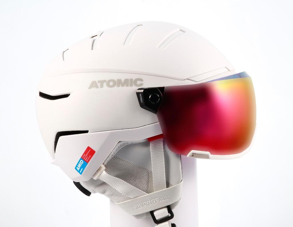 Casque de ski snowboard 51 52 54 55 cm ATOMIC SAVOR GT, Carving, Enlèvement ou Envoi, Utilisé, Atomic