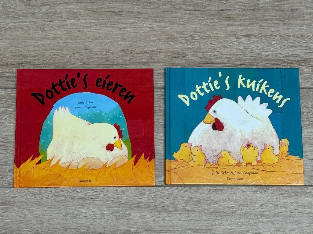 Prentenboeken Dottie (2 stuks), Boeken, Gelezen, Non-fictie, Jongen of Meisje, Ophalen of Verzenden