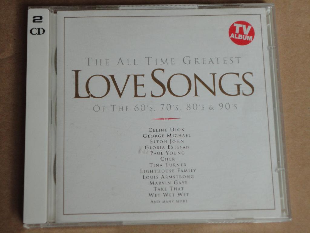 2CD The All Time Greatest Love Songs 2CD >>> Zie nota, Enlèvement ou Envoi