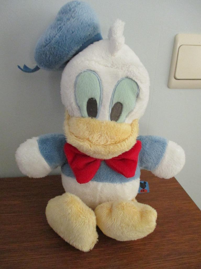 pluche Donald Duck (Disney), Ophalen of Verzenden, Gebruikt, Eend