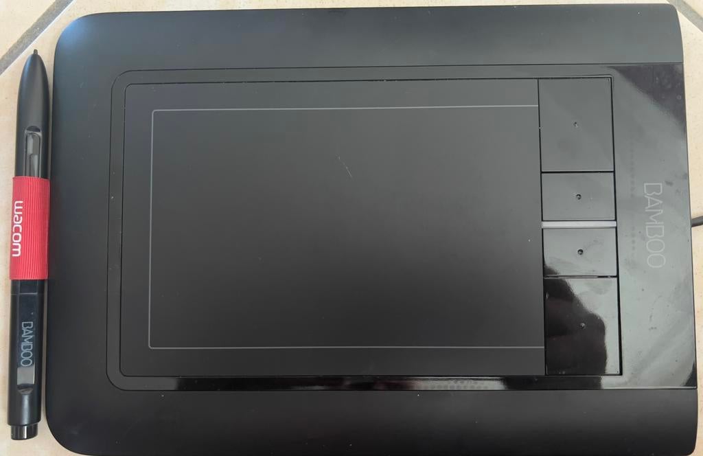 Wacom Bamboo CTH-460/K, Informatique & Logiciels, Enlèvement, Comme neuf