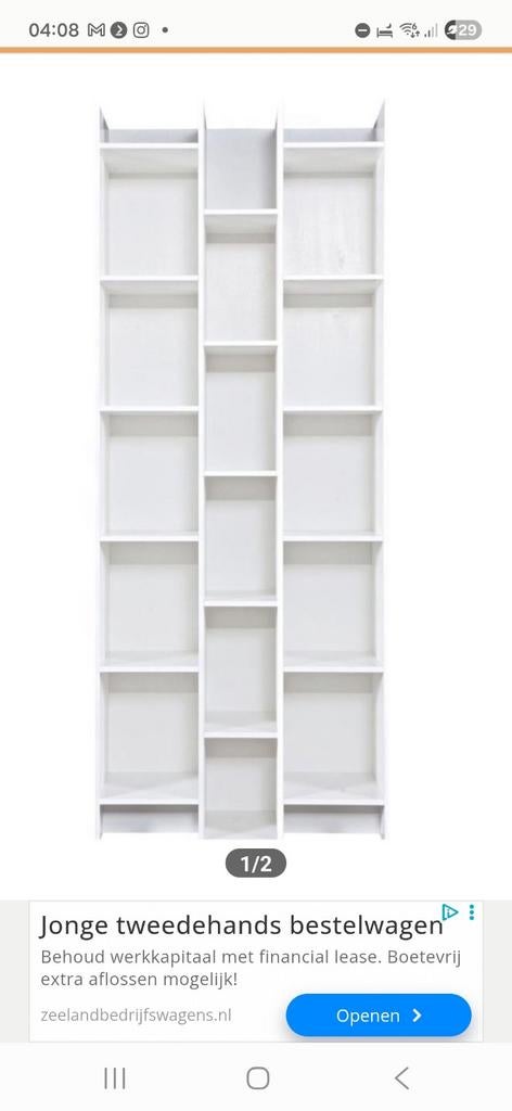 Woood boeken / vakjes / fourniturenkast, Enlèvement