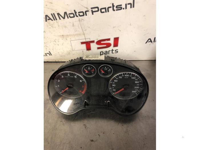 Instrumentenpaneel van een Audi A3, Gebruikt, -, -, -