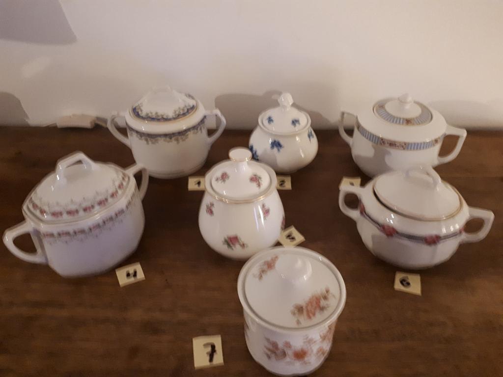 Verzameling suikerpotten 1,50€ / stuk, Antiek en Kunst, Ophalen of Verzenden