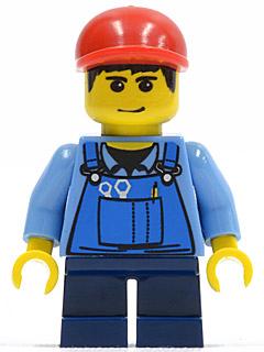 Lego figuur twn088 boy Grand Carousel / F2-2, Enlèvement ou Envoi, Utilisé, Briques en vrac, Lego