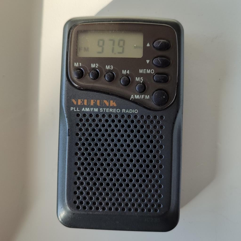 Mini radio "Neufunk", TV, Hi-fi & Vidéo, Enlèvement ou Envoi, Comme neuf, Radio