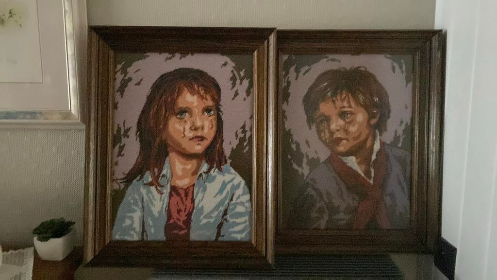 Wenende zigeunertjes handmade, Antiek en Kunst, Ophalen