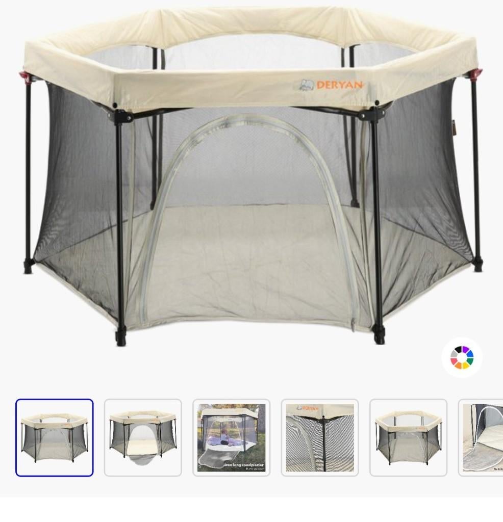 Grondbox Deryan, Kinderen en Baby's, Babyparken, Ophalen, Gebruikt