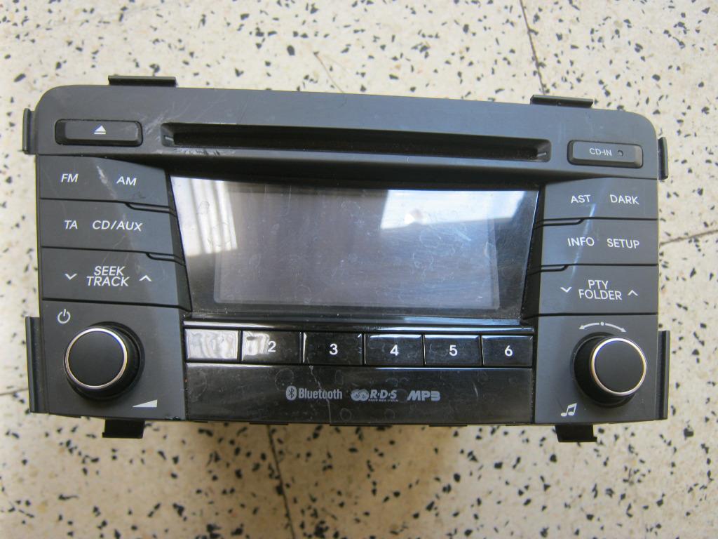 cd autoradio voor  hyundai, Auto diversen, Autoradio's, Ophalen of Verzenden, Zo goed als nieuw