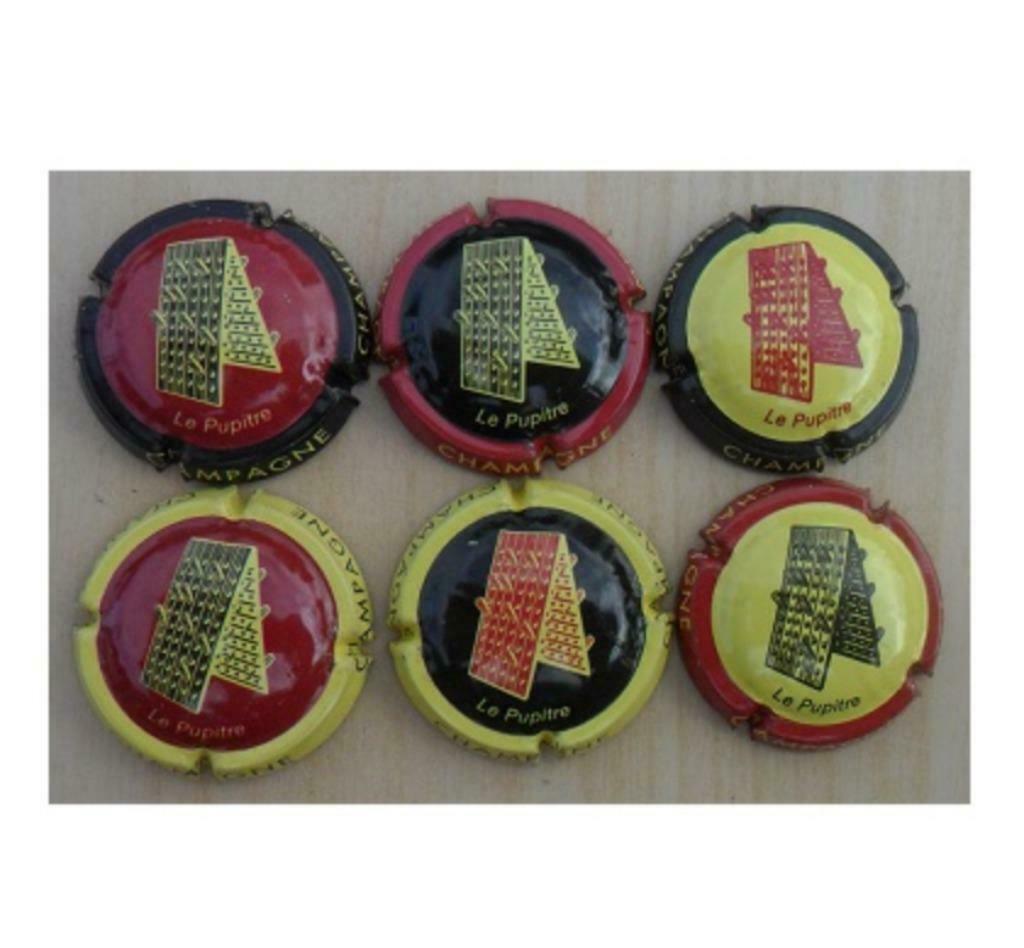 Champagne capsules -Generieken - Le Pupitre -pâle (L 727fp), Verzenden, Zo goed als nieuw