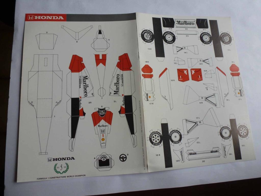 HONDA F1 maquette à construire, Enlèvement ou Envoi, Neuf, Honda