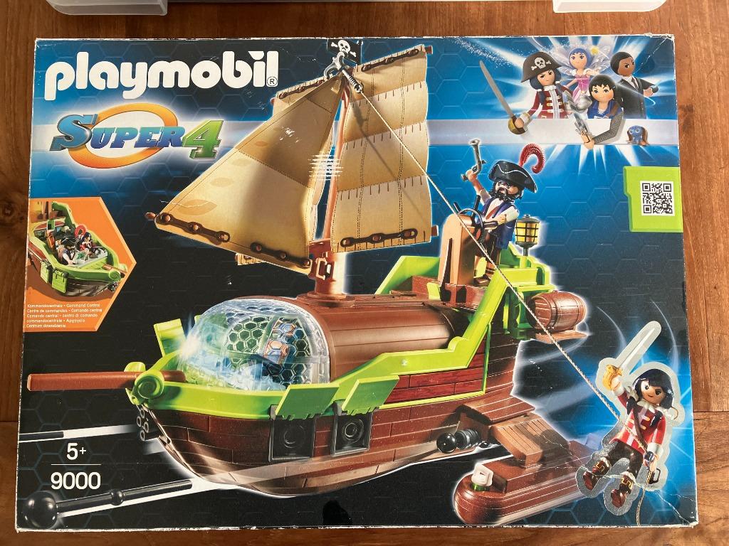 PLAYMOBIL Super 4 - 9000 - Galjoen Kameleon met Ruby, Enlèvement, Utilisé