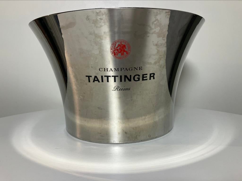Champagne Taittinger Reims emmer seau de champagne, Ophalen, Champagne