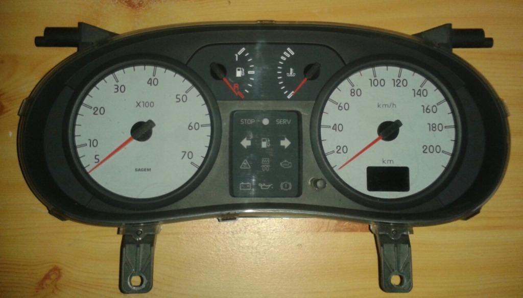 Compteur Renault Kangoo Trafic Master Réparation écran, Envoi, Utilisé, Renault