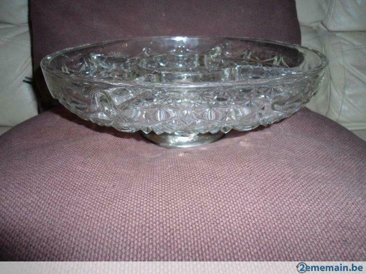 Très Beau ancien présentoir apéritif ou autre en Excellent é, Antiquités & Art, Antiquités | Verre & Cristal