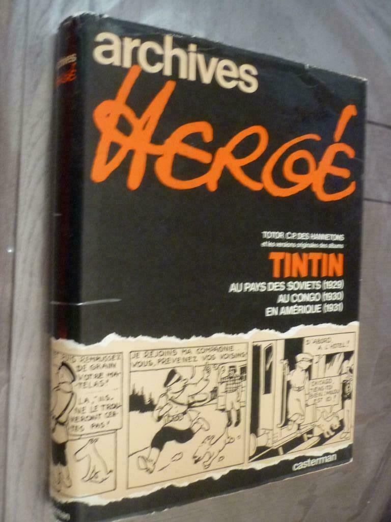 archives herge EO, Eén stripboek, Ophalen of Verzenden, Zo goed als nieuw