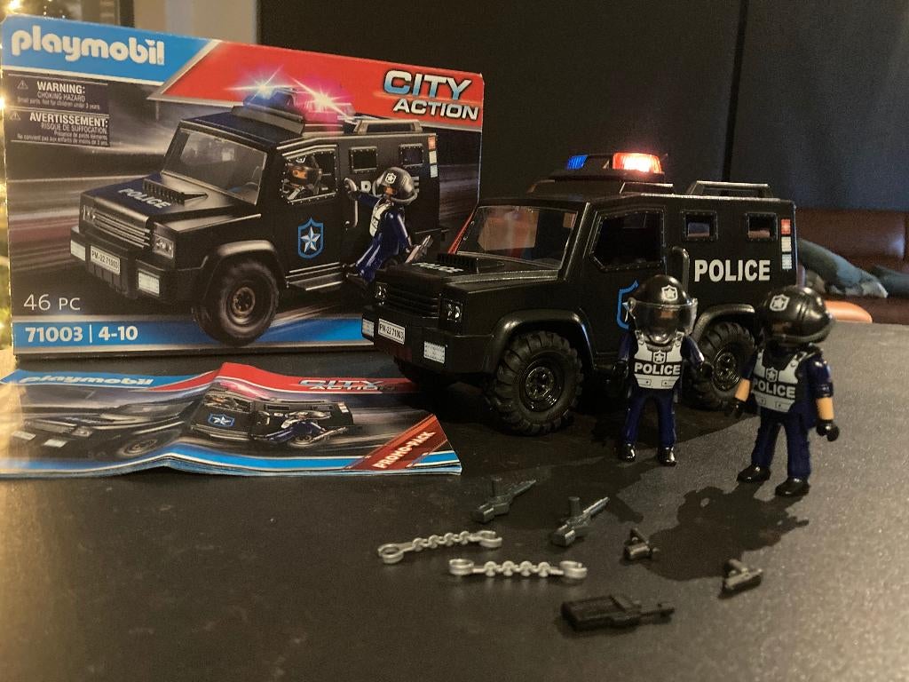 Playmobil 71003 Special Forces, Ophalen of Verzenden, Zo goed als nieuw, Complete set