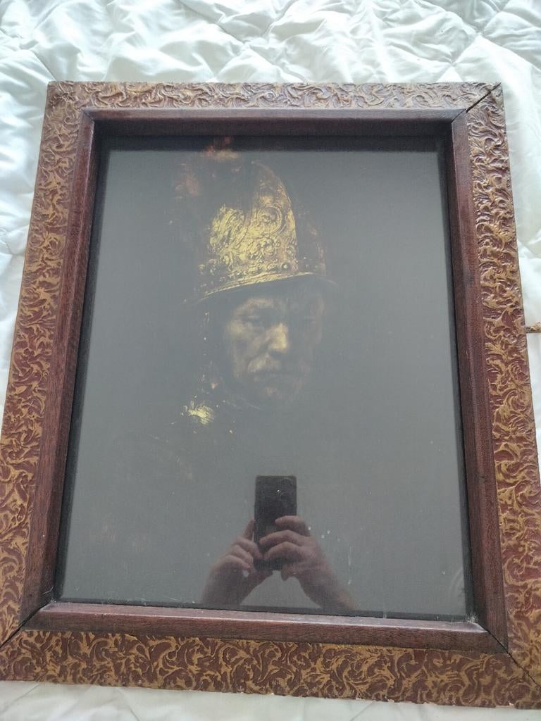 Antiek schilderij, Ophalen, Gebruikt