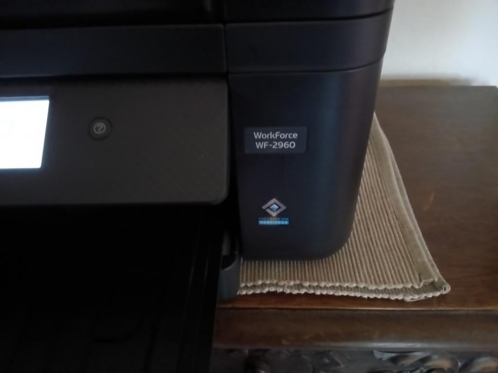 Epson inktjet printer zwart WF-2960, Informatique & Logiciels, Enlèvement, Comme neuf, Imprimante laser, Imprimante