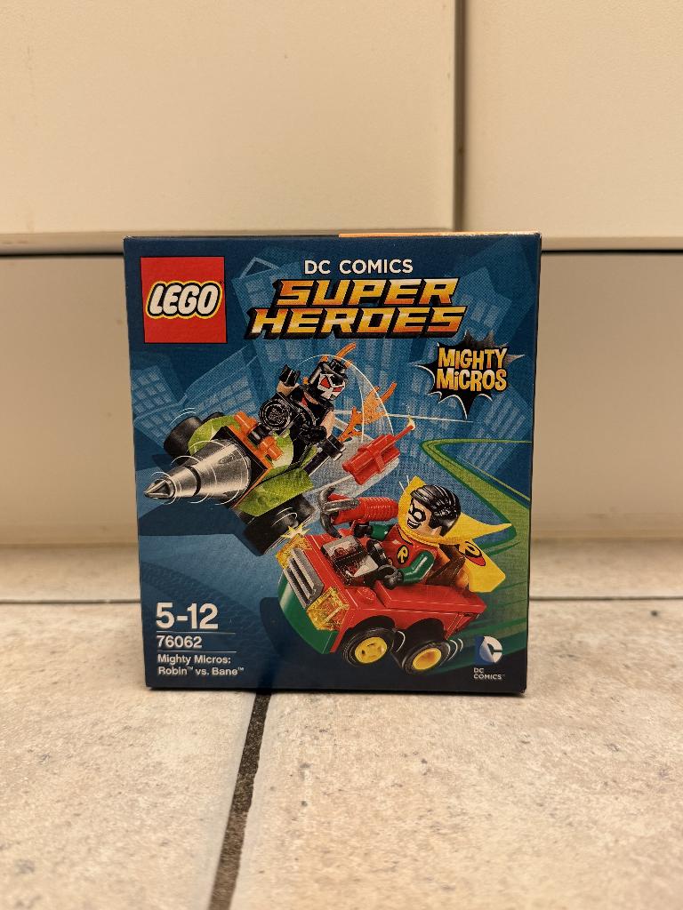 Lego 76062 - DC - Mighty Micros: Robin vs. Bane, Ophalen, Nieuw, Complete set, Lego