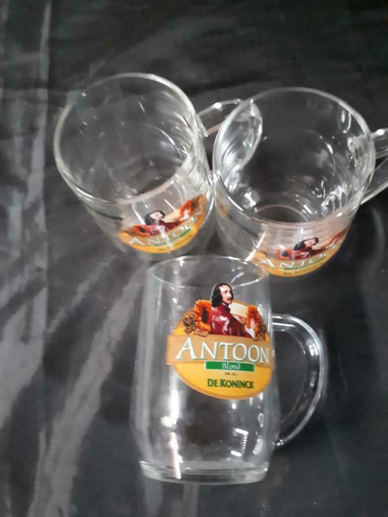 3 bierglazen Antoon 0,25l, Ophalen