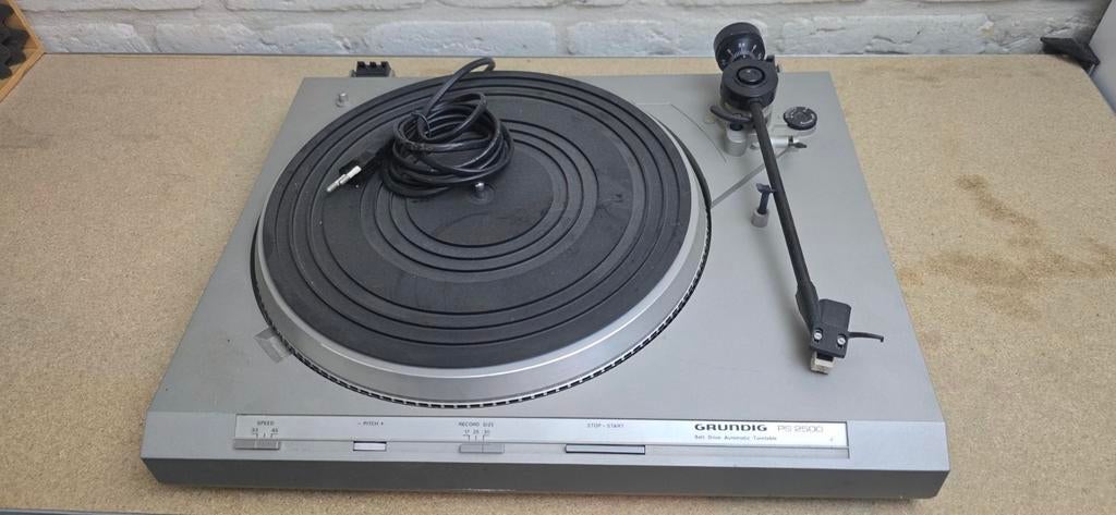 Grundig PS 2500 platenspeler, Ophalen, Gebruikt, Platenspeler