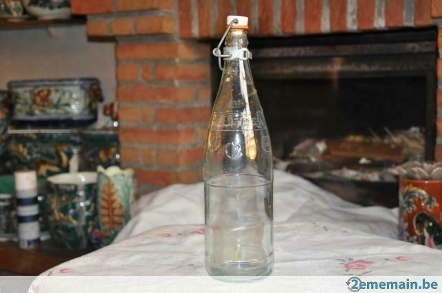 bouteille verre blanc CP, Enlèvement ou Envoi, Utilisé