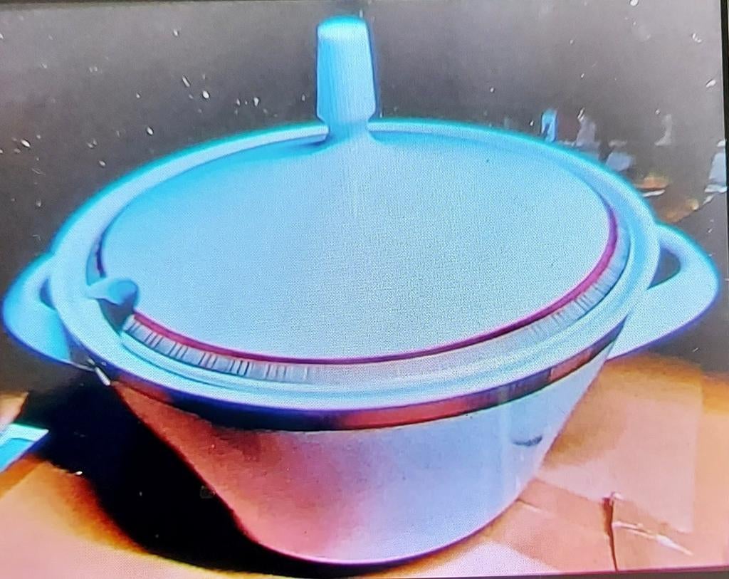 Soupière, saucière et cafetière liseré rouge, Antiquités & Art, Antiquités | Services (vaisselle) pièces, Enlèvement ou Envoi