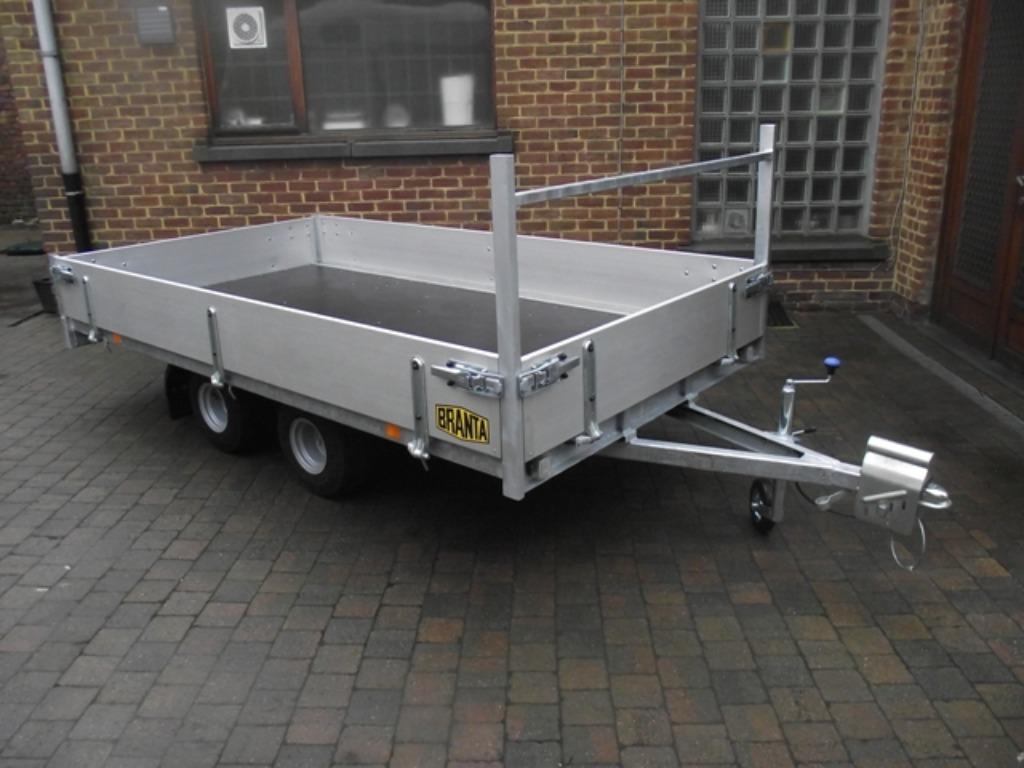 Nieuwe plateau aanhangwagens 3,2 x 1,9m, te 9300 Aalst, Ophalen