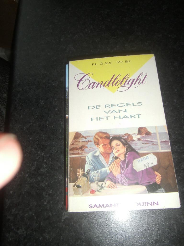 boek roman candlelight, Boeken, Ophalen of Verzenden, Gelezen