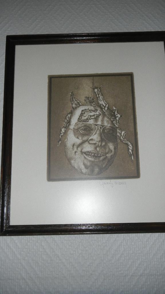 tekening Charles Reinertz, Ophalen