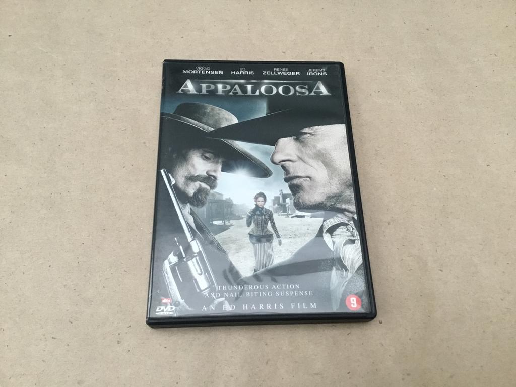 Film DVD Appaloosa avec Viggo Mortensen et Ed Harris, À partir de 9 ans, Enlèvement ou Envoi, Comme neuf, Historique ou Film en costumes