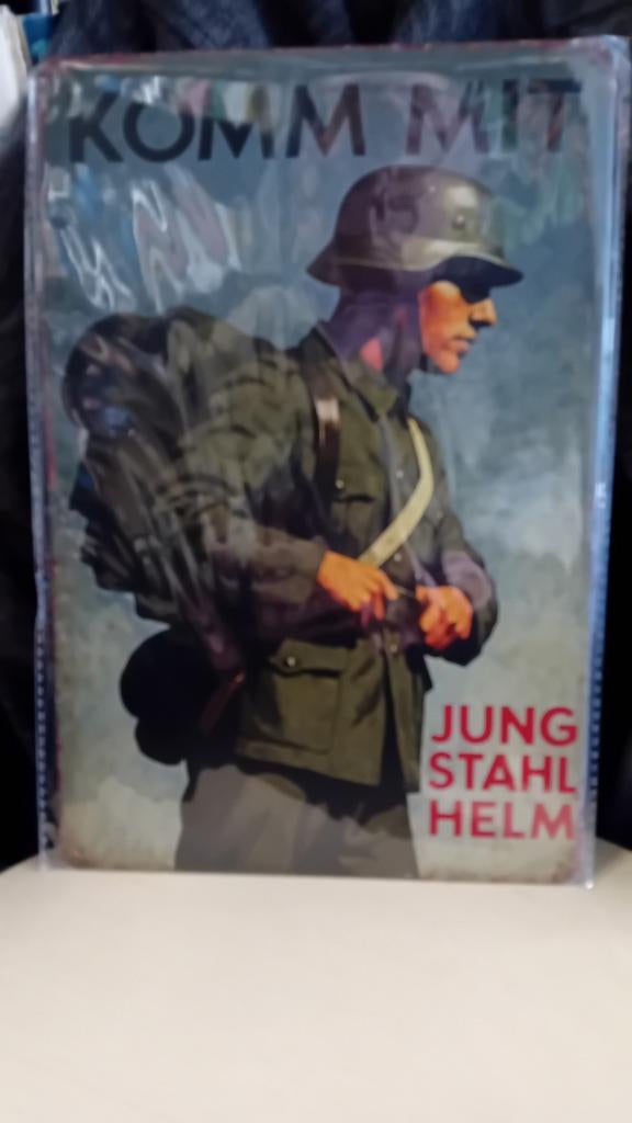 Propagandablad Duitse soldaat 20 op 30 cm, Verzamelen, Ophalen of Verzenden
