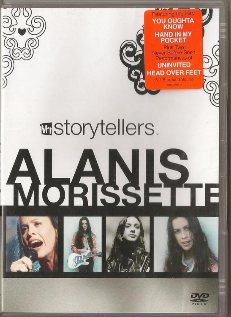 DVD - ALANIS MORISSETTE - VH1 STORYTELLERS, Alle leeftijden, Verzenden, Gebruikt