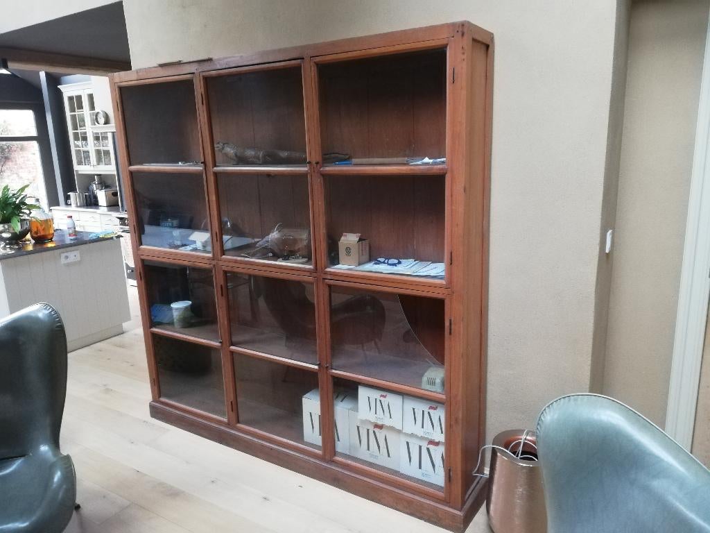 Vitrinekast, Ophalen, Overige houtsoorten